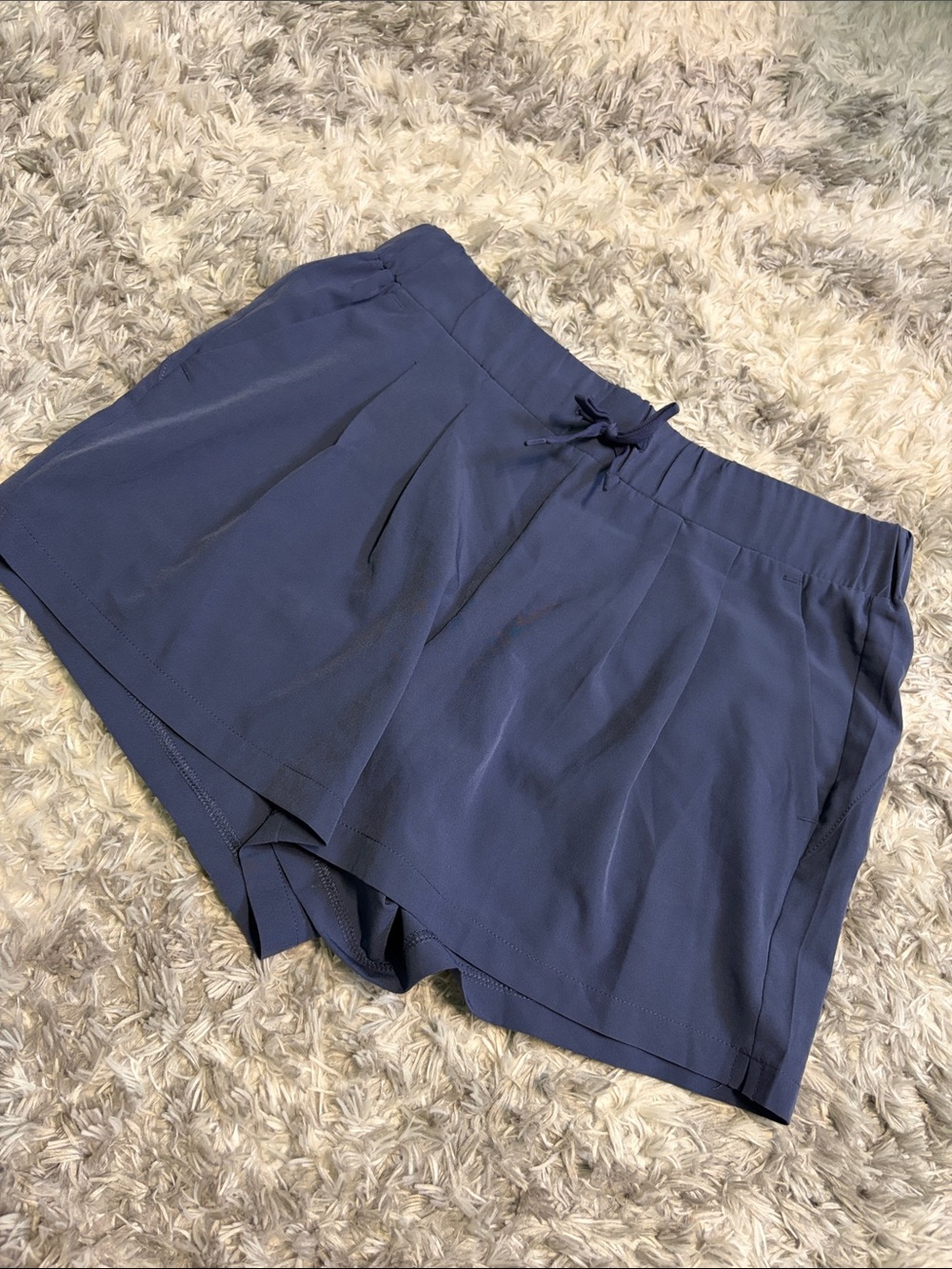 RBX Navy Athletic Skort Shorts with Drawstring